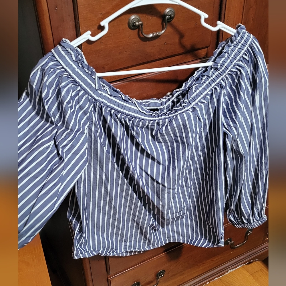 J Crew Off The Shoulder Top